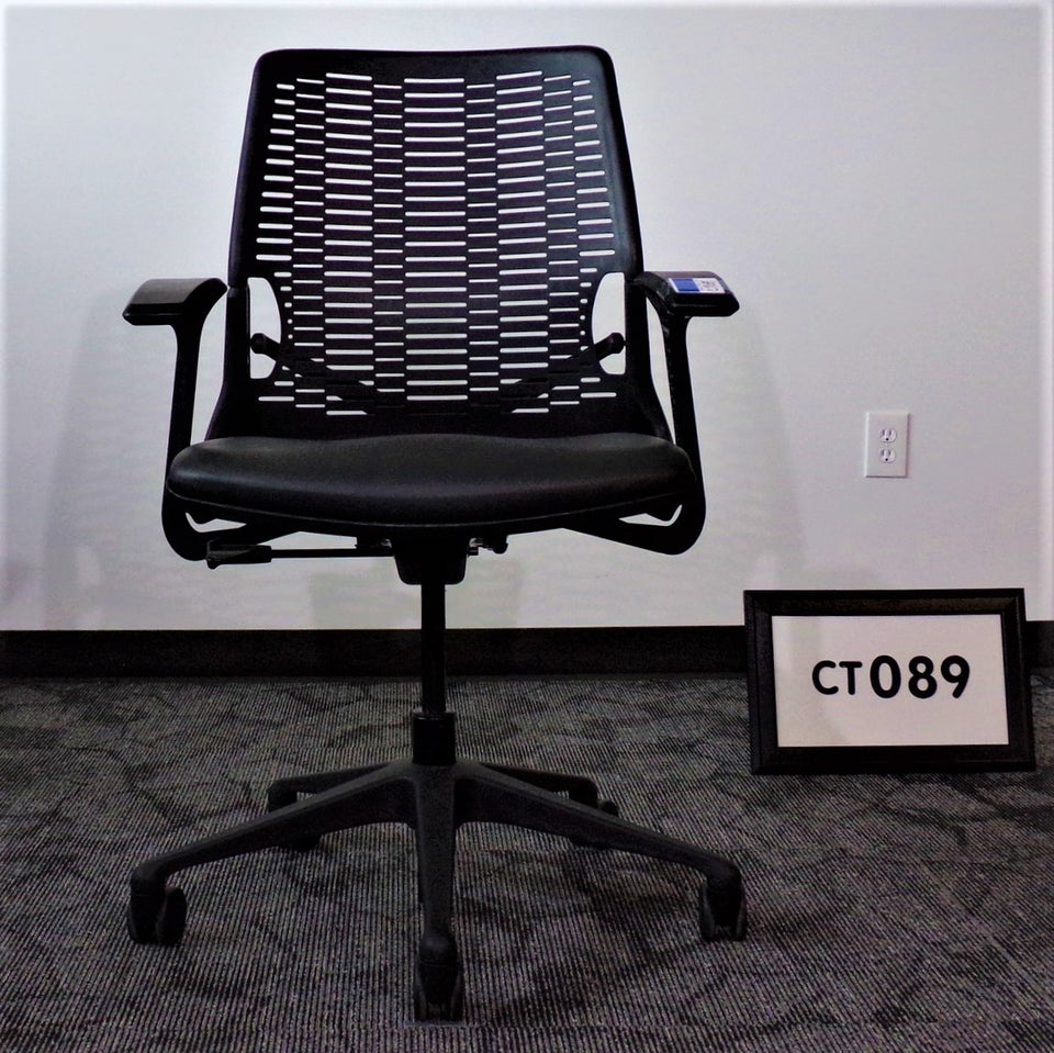 Highmark task chair - plastic back, vinyl seat – Monarch Office Furniture