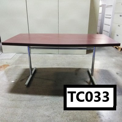 Rectangular Cherry Conference Table 6'x3'