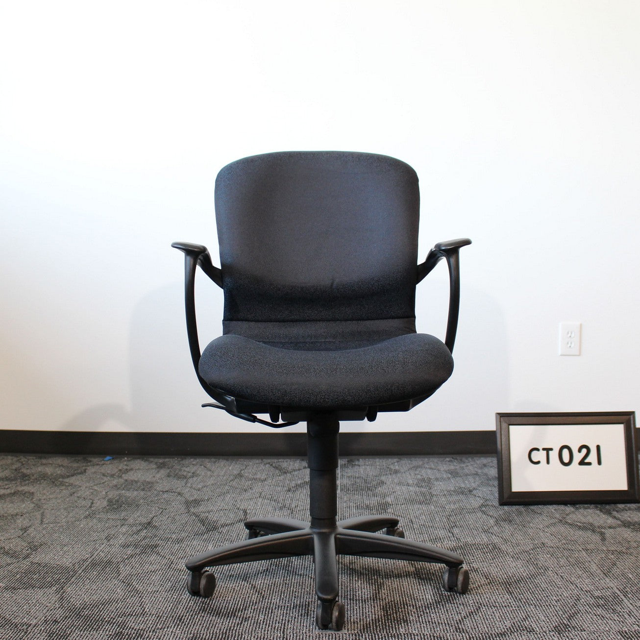 Haworth Improv black task chair