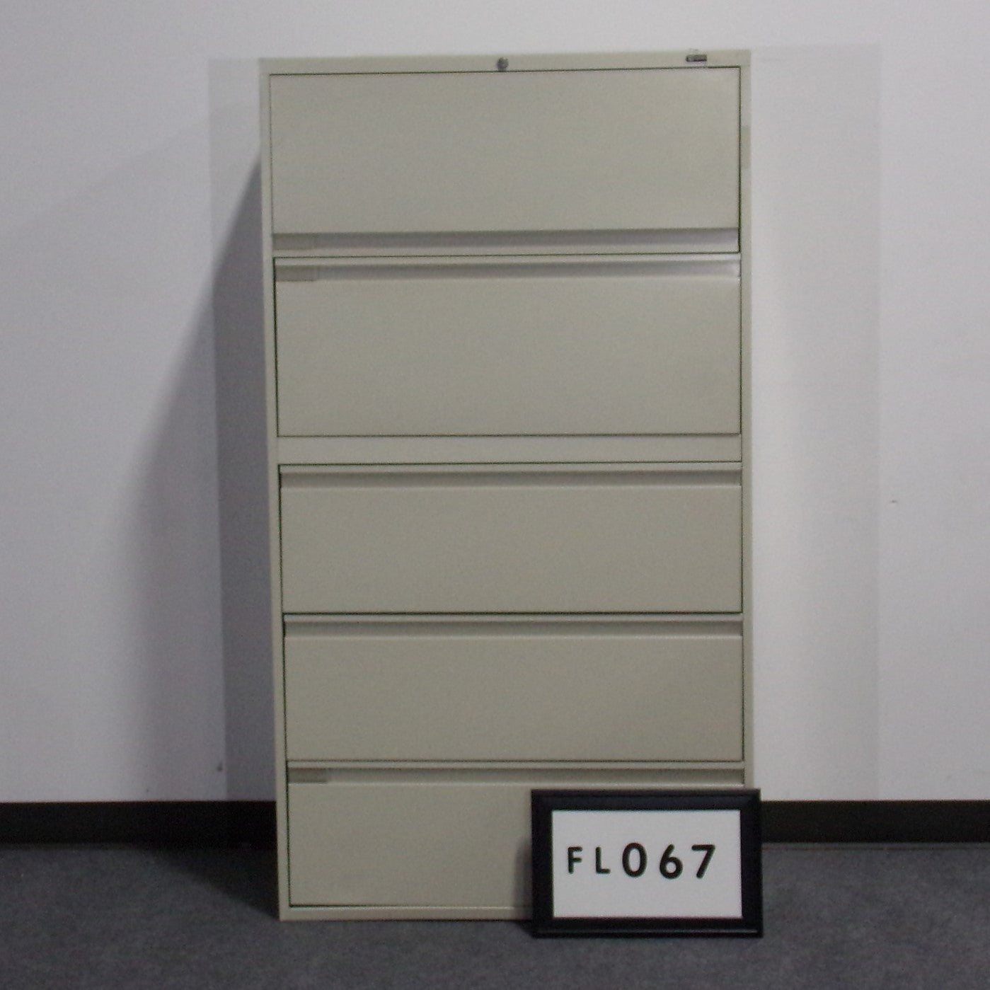 GLOBAL Lateral File Beige/ 5 drawers   36" x 65" x 18"
