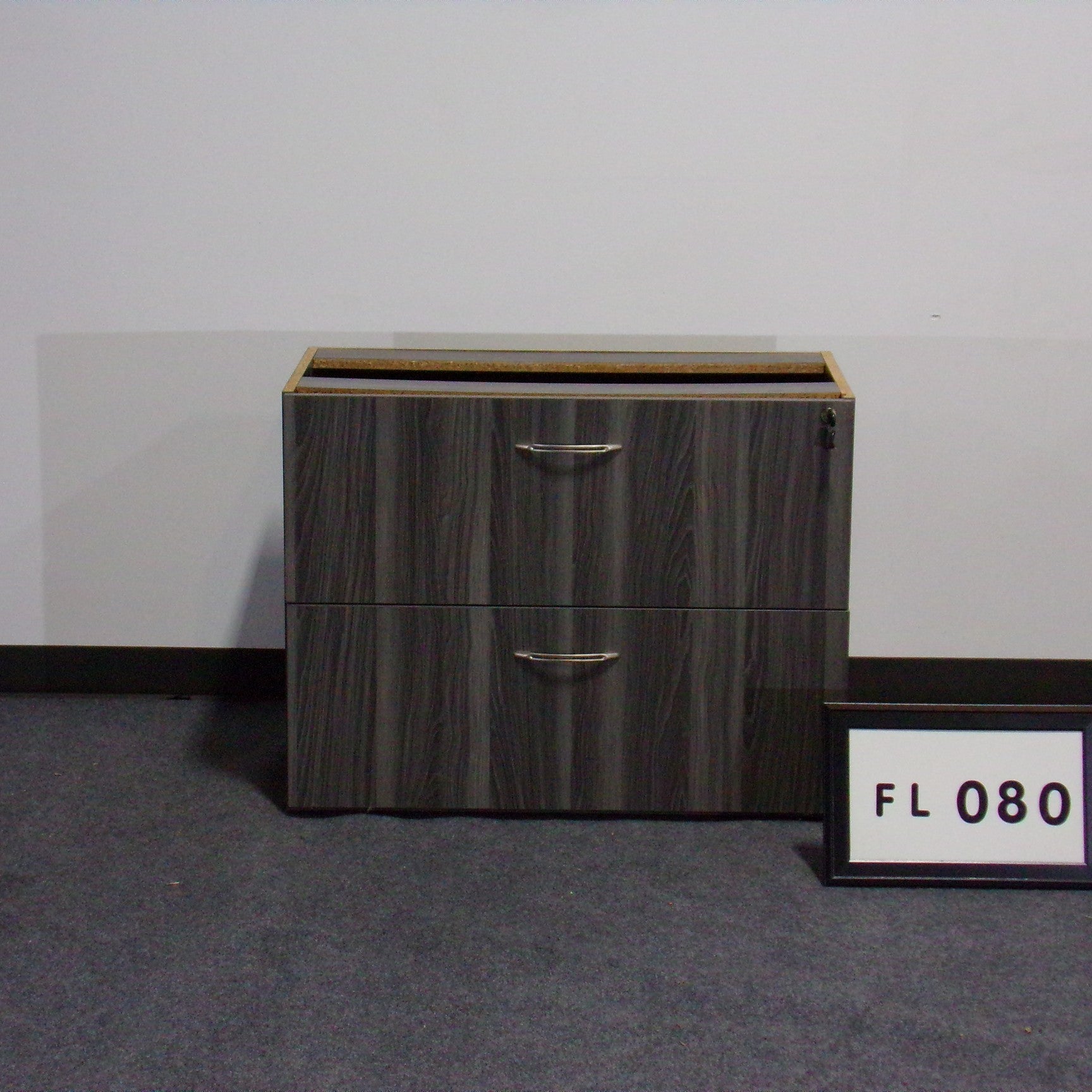MAYLINE (New) Lateral File Open Top Gray Laminate/ 2 drawers 36" x 27" x 20"