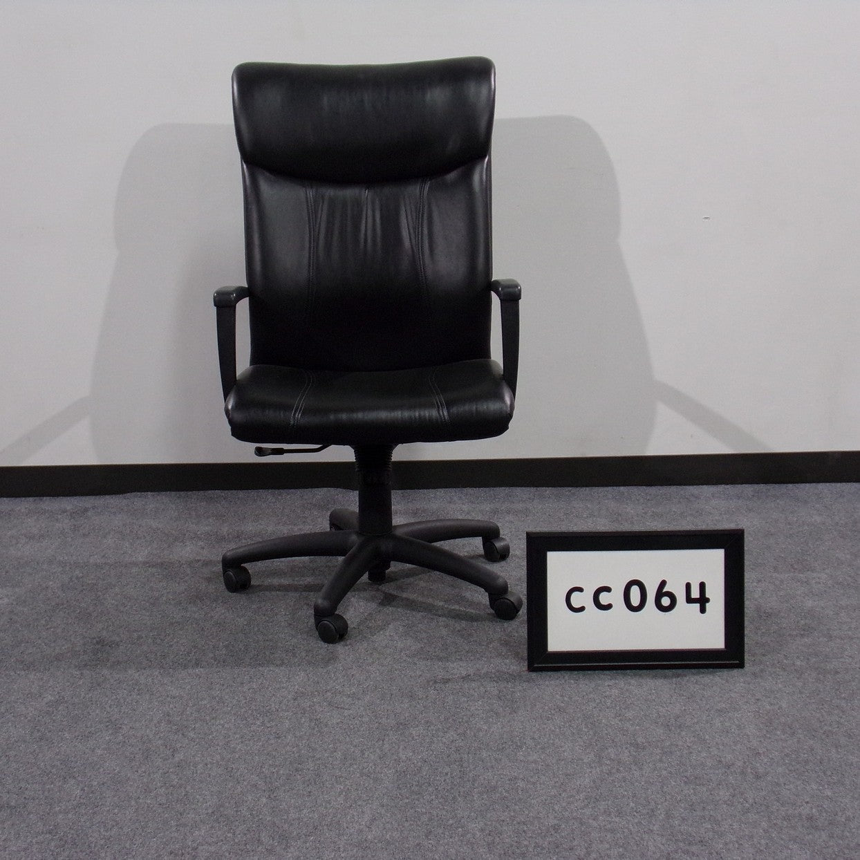 National Respect conference chair Black leather
