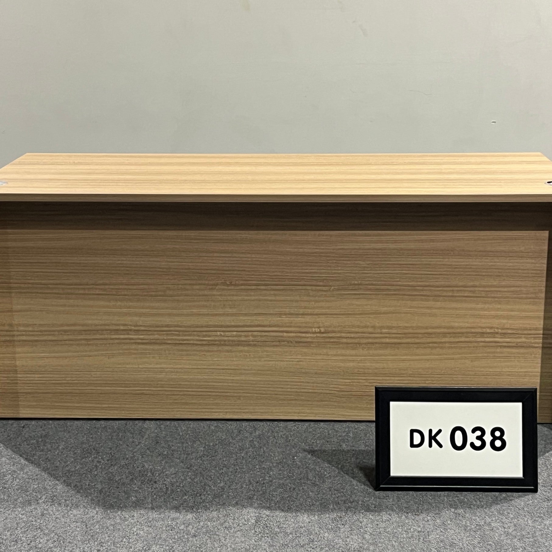 Desk (Shell Desk ONLY) Straight edge Maple 71" x 30" x 30"