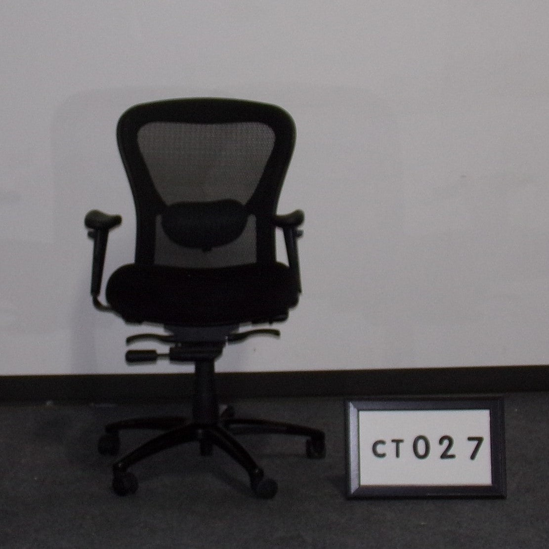 9to5 Mesh Back, Mesh Seat Black Task Chair