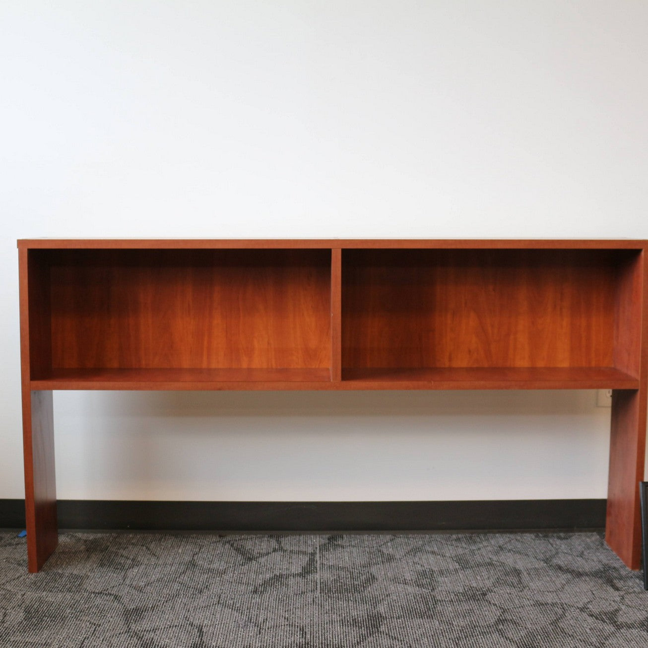 Open Hutch Cherry Laminate. 66" x 36" x 11"