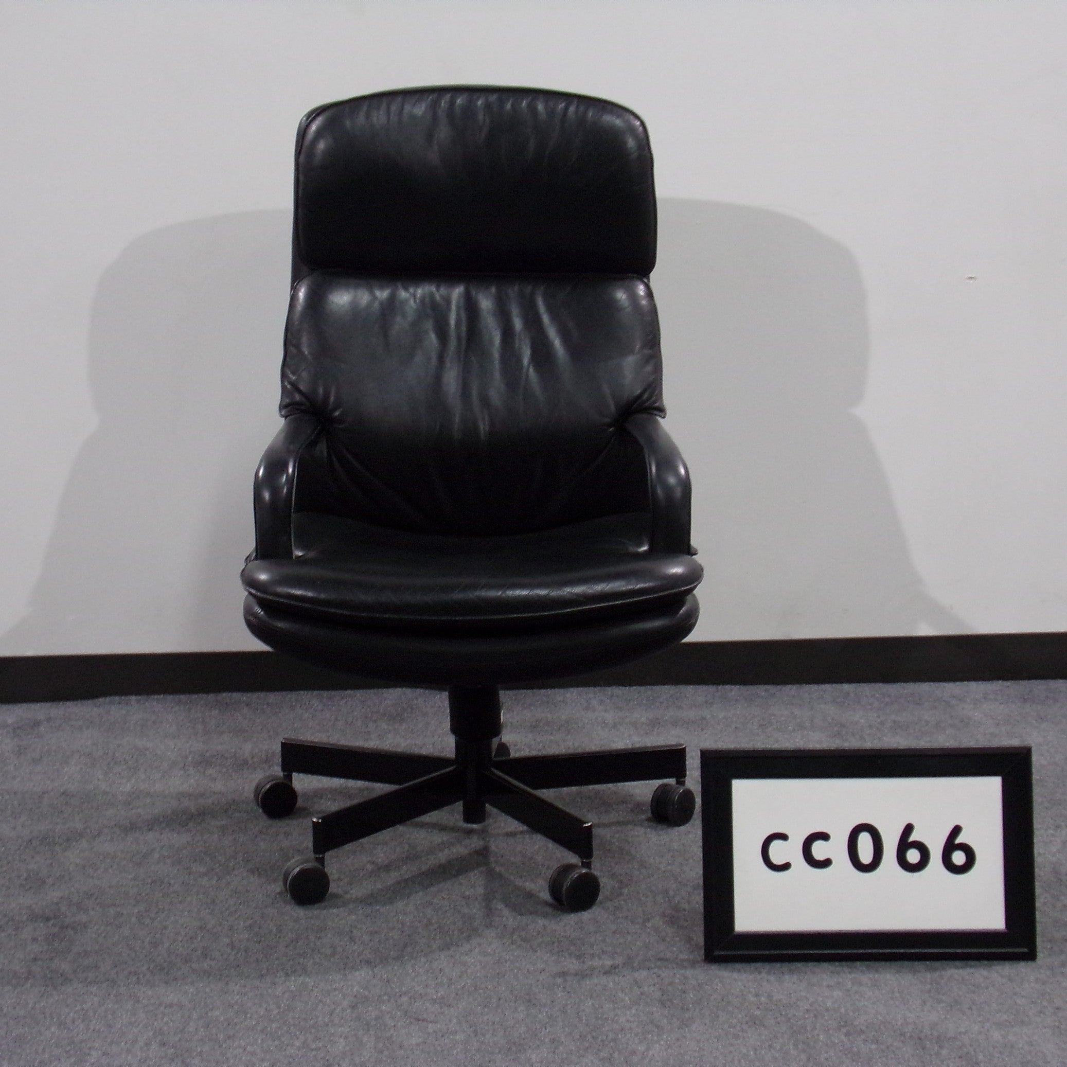 Fraser Conference chair highback black leather