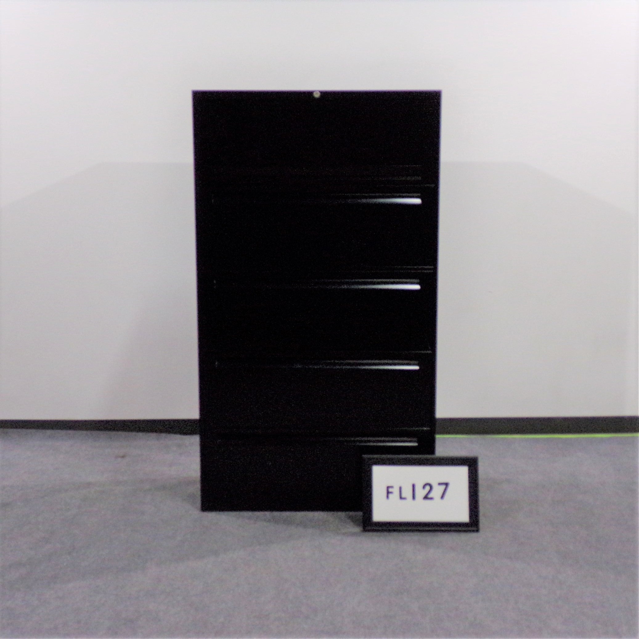 STEELCASE  Lateral File Black/ 5 drawers 36" x 63.5" x 18"