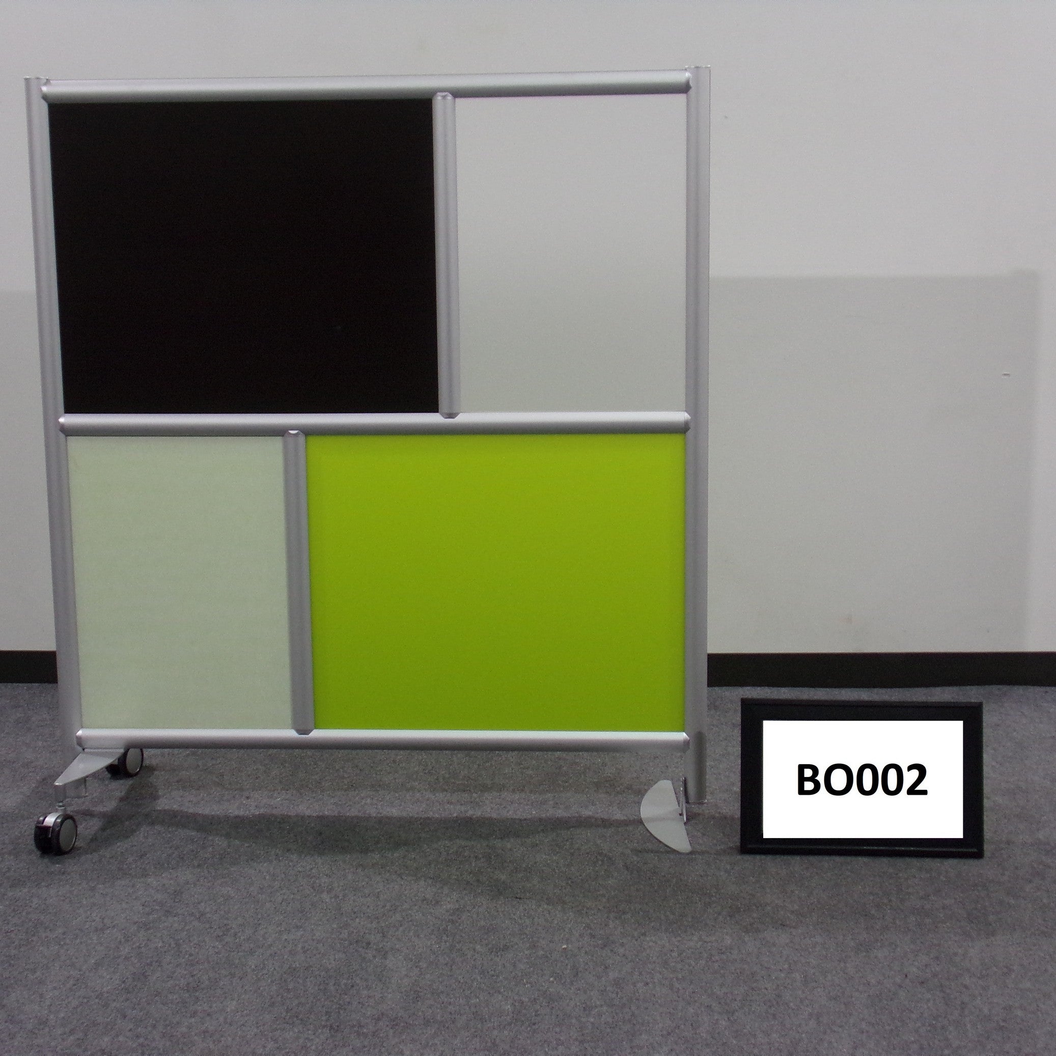 Mobile Screen divider 55" t x 48" w