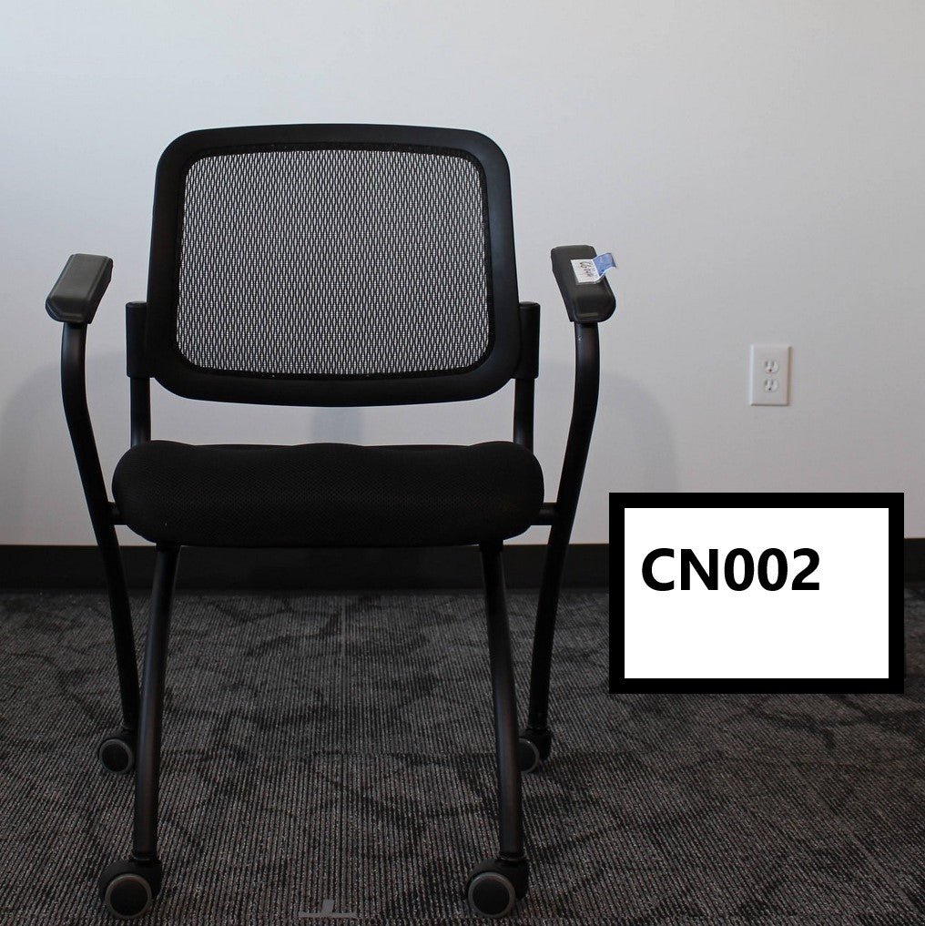 Mesh back nesting chairs (New)