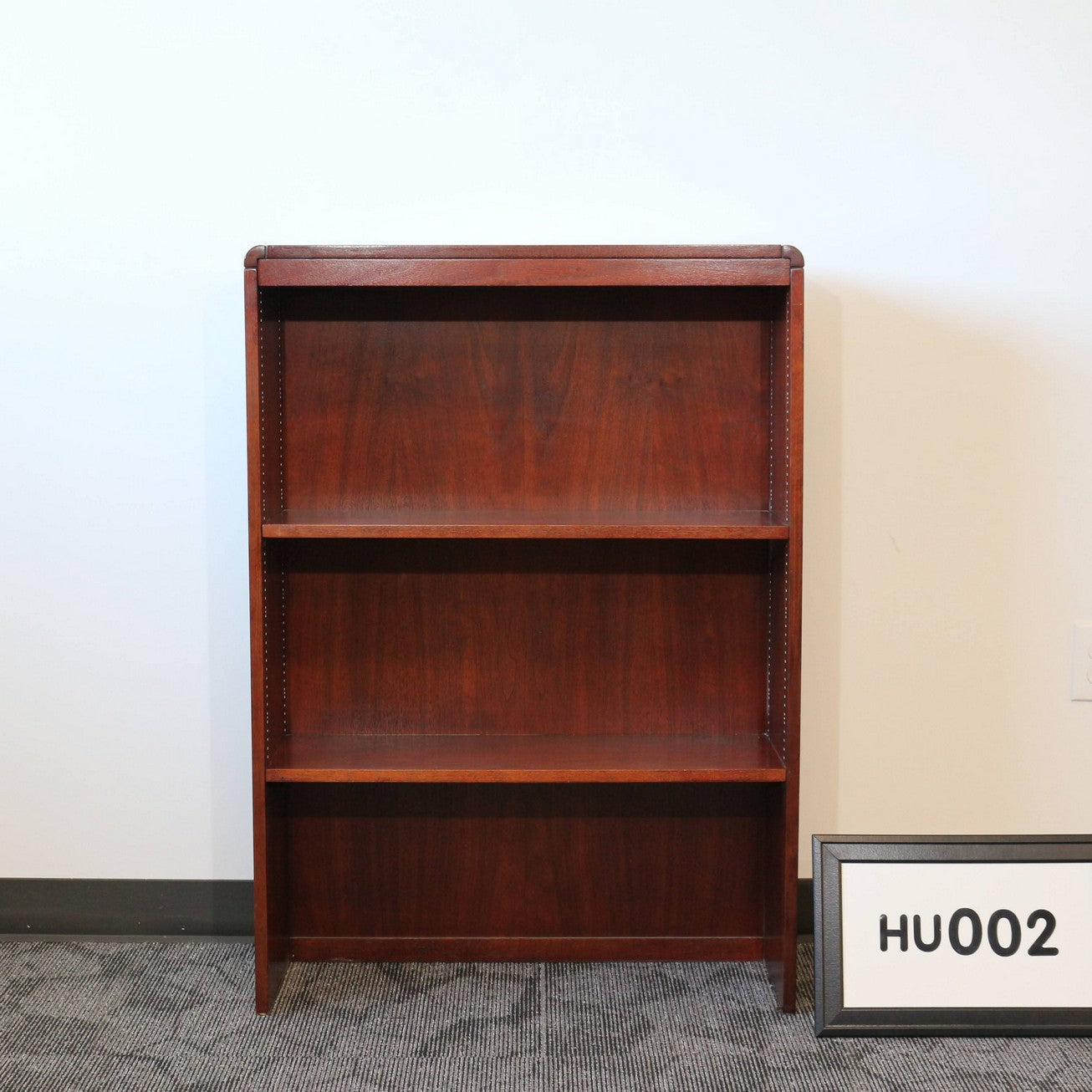 Mahogany wood hutch 30 W x 43 H x 12 D