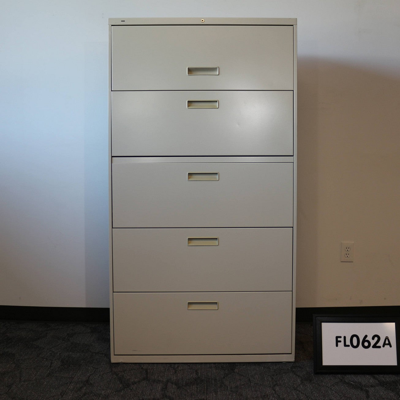 HON Lateral File Beige/ 5 drawers  36" x 67" x 19"