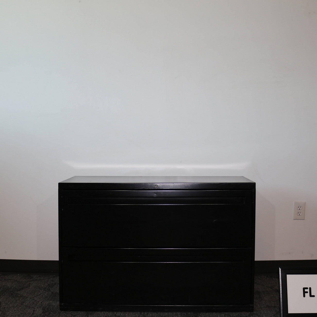 Lateral File Black/ 2 drawers  42" x 28" x 19.5"