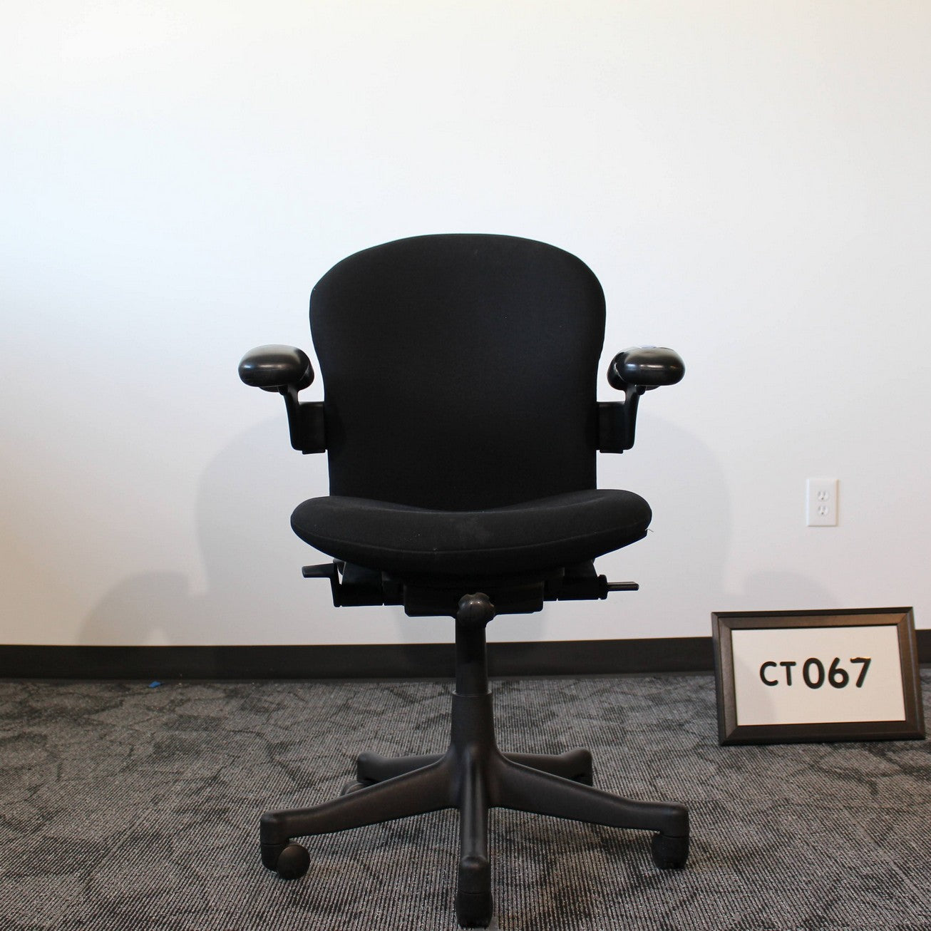 Herman Miller Reaction Black Fabric Task Chair