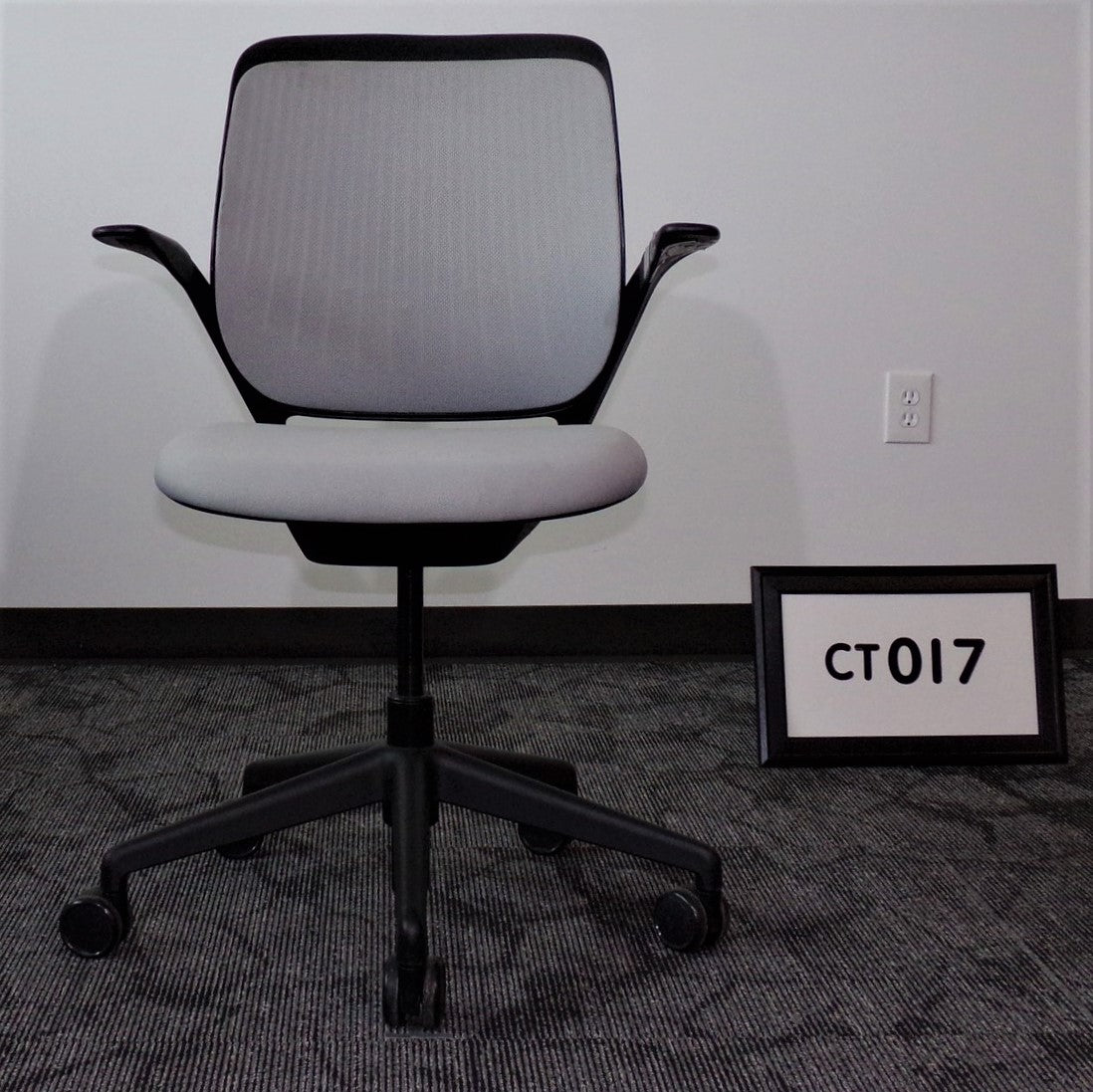 Steelcase Cobi Task Chair - Grey Mesh Back, Fabric Seat