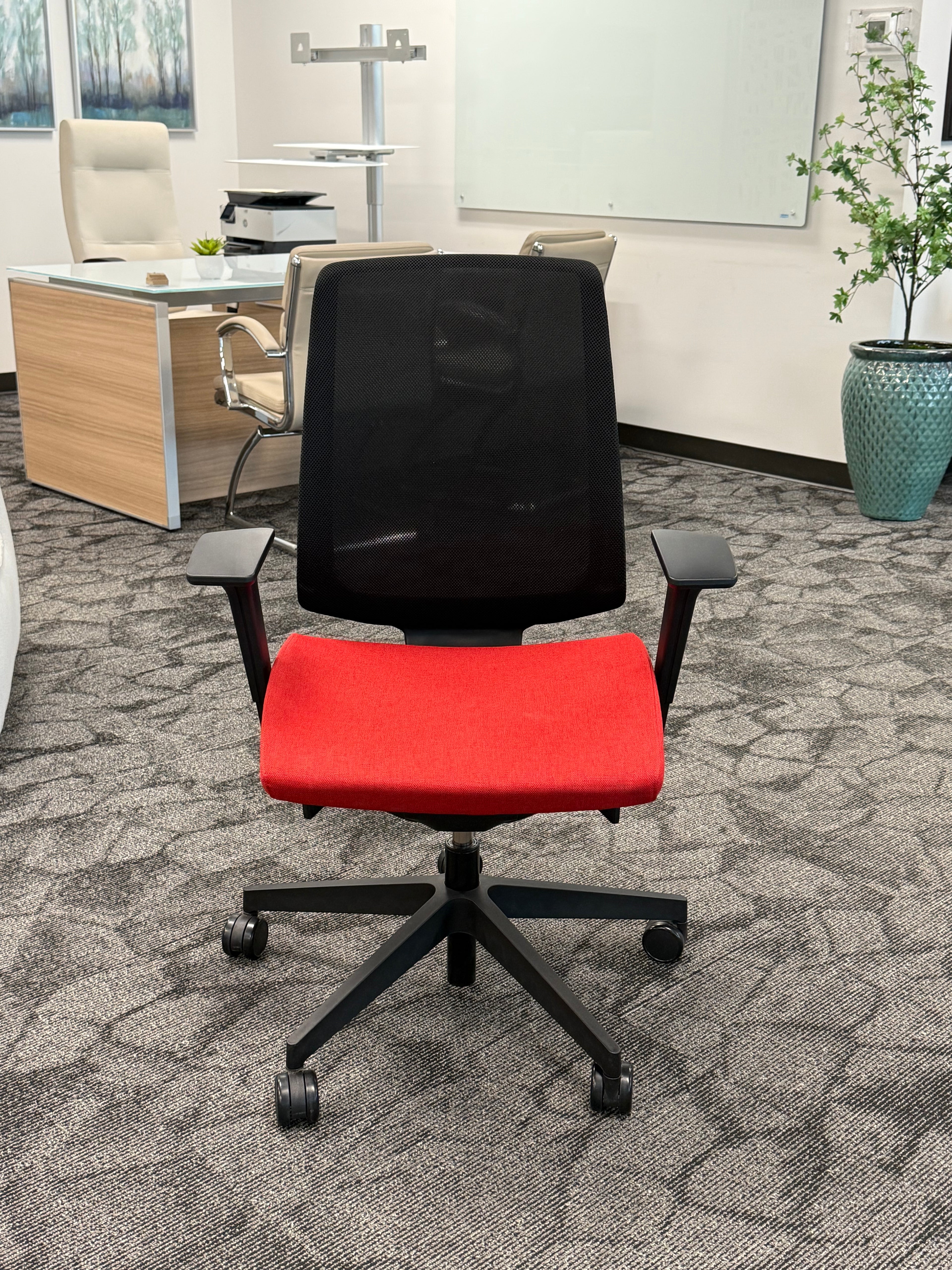 Knoll K task chair multi function (we can recover the seat $225)