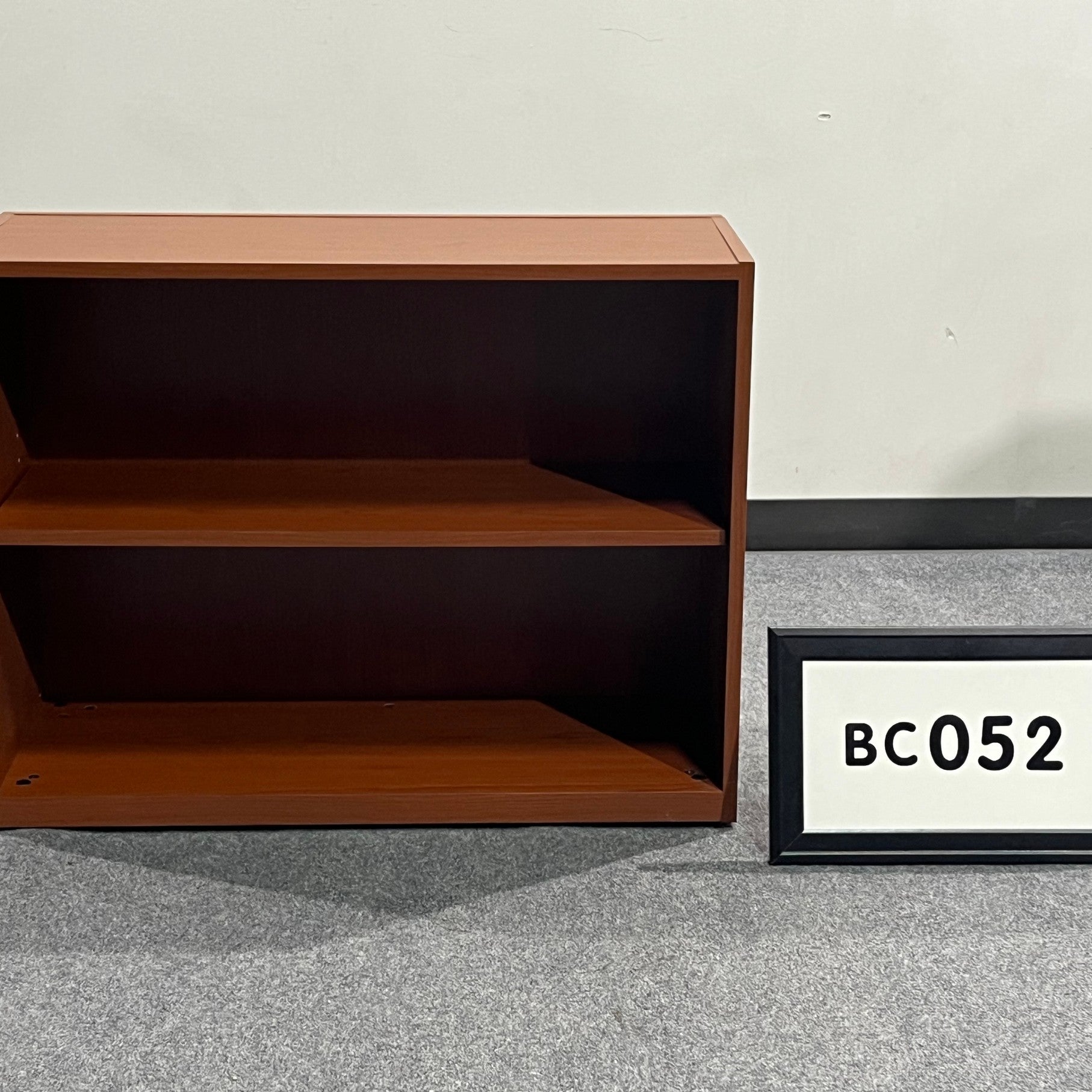 Bookcase Cherry w/ 2 shelves 36" x 27" x 14"
