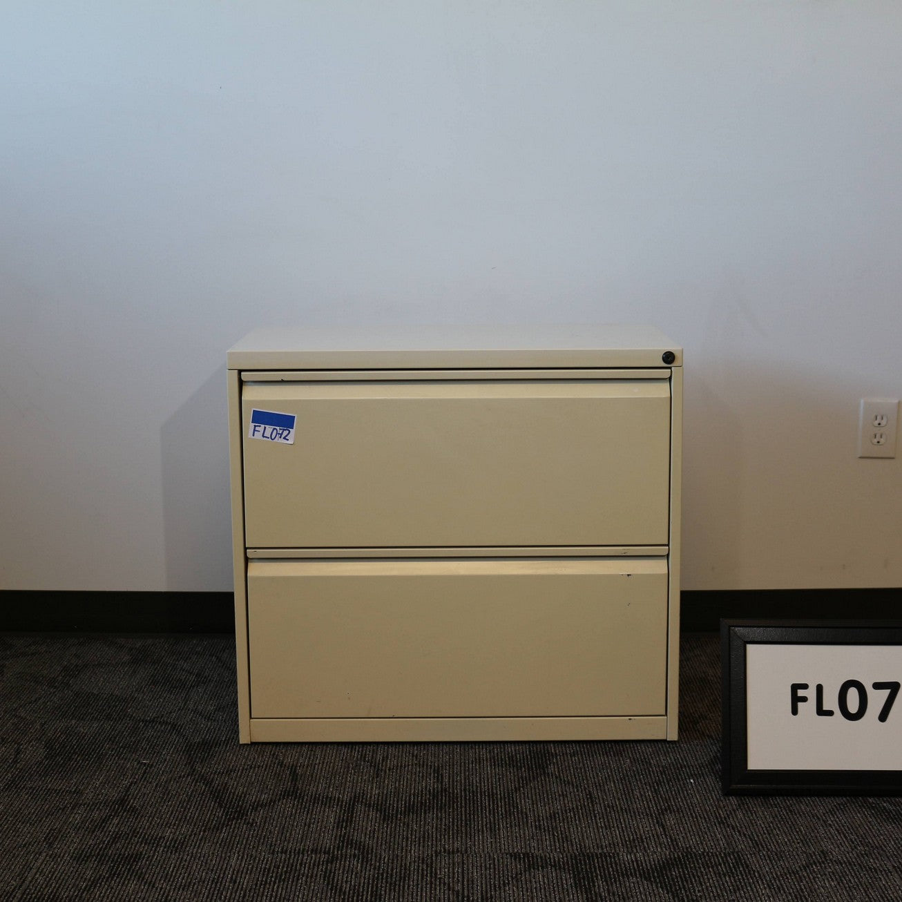 MERIDIAN Lateral File Beige/2 drawers 30" x 27" x 18"