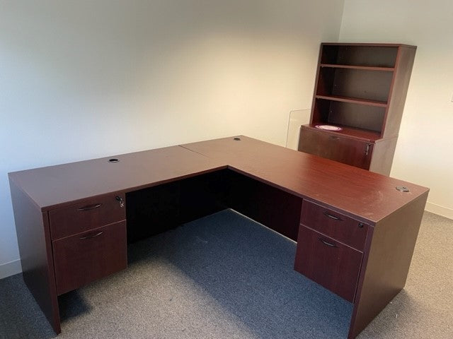 Desk Straight edges Charcoal w/ BBF Left or Right 60" x 30" x 29"